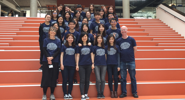 25 studerende fra Hongkong på kursus i neksusanalyse