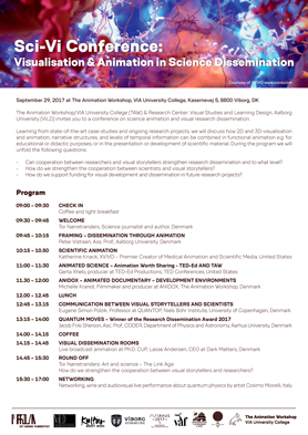 Sci-Vi Conference: Visualisation and Animation in Science Dissemination